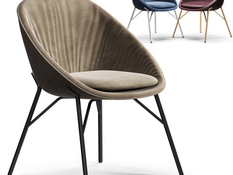 Calligaris Lilly Chair 3D 모델