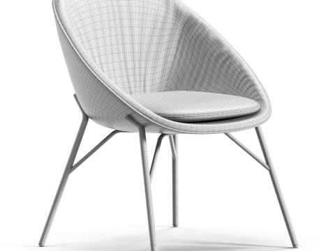 Calligaris Lilly Chair Modelo 3D