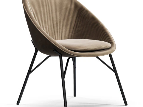 Calligaris Lilly Chair 3D Model