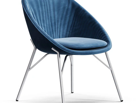 Calligaris Lilly Chair 3D Model