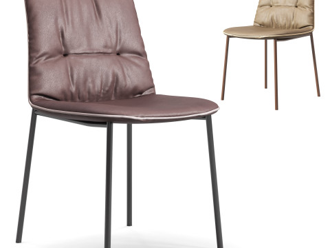 Diotti Betta Upholstered Chair 3D Model