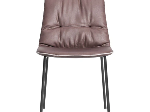 Cadeira estofada Diotti Betta Modelo 3D