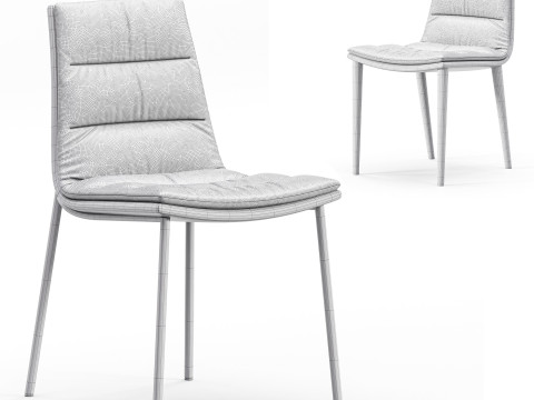 Diotti Dama Upholstered Chair 3Dモデル
