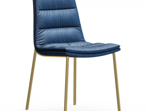 Diotti Dama Upholstered Chair 3D Model