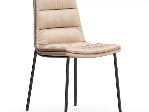 Diotti Dama Upholstered Chair 3Dモデル