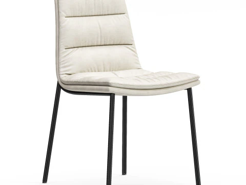 Diotti Dama Upholstered Chair 3D Model