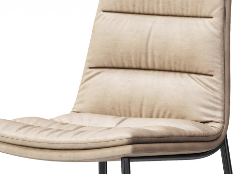 Diotti Dama Upholstered Chair 3D Model