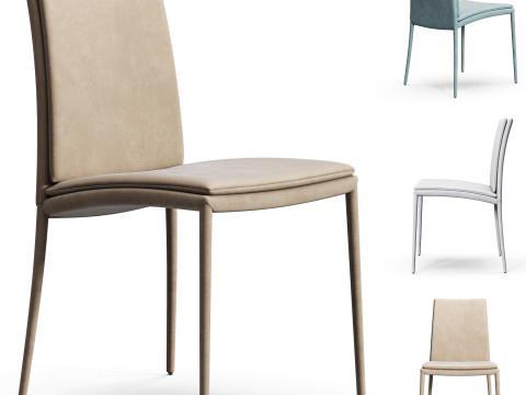Diotti Europa Upholstered Chair 3D Model