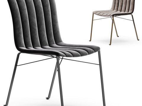 Diotti Ginevra Upholstered Chair 3Dモデル