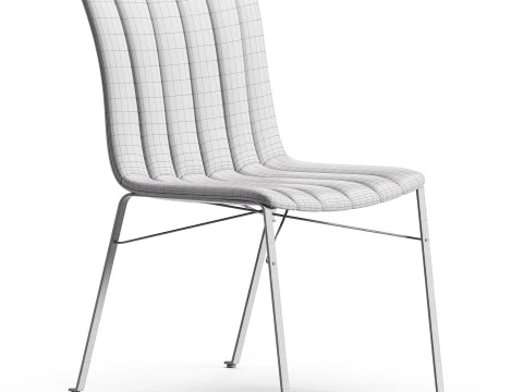 Diotti Ginevra Upholstered Chair 3D Model