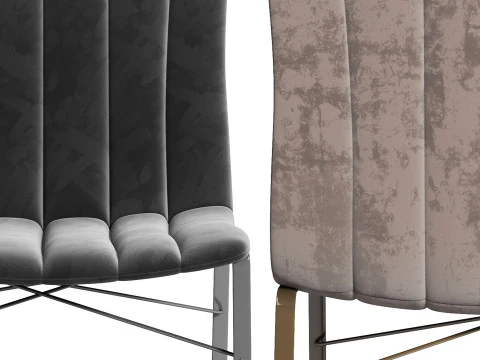 Diotti Ginevra Upholstered Chair 3D Model
