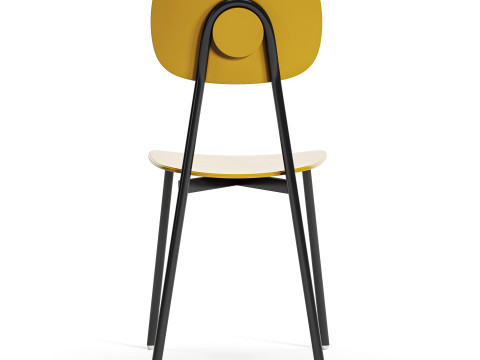 Diotti Lollipop Young Metal And Plastic Chairs By Diotti 3D 모델