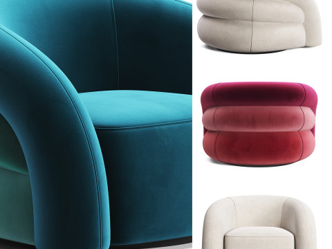 Armchair 3D 모델