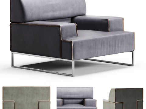 Frigerio Cloud Armchair 3Dモデル