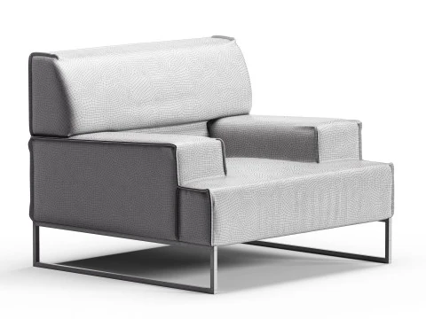 Frigerio Cloud Armchair 3D Model