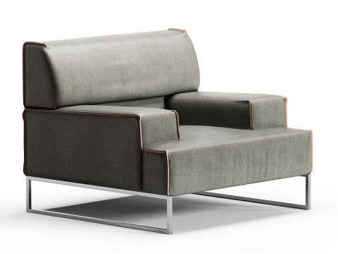 Frigerio Cloud Armchair Model 3D