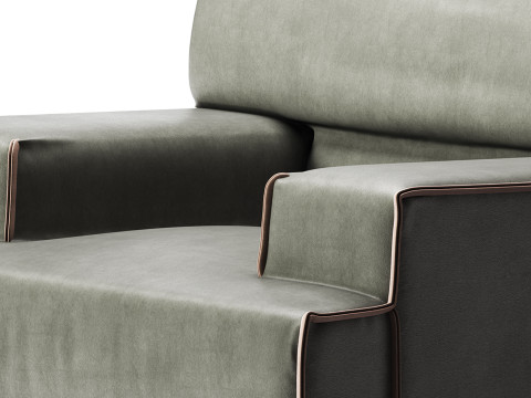 Frigerio Cloud Armchair Model 3D