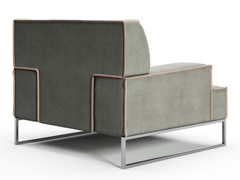 Frigerio Cloud Armchair Model 3D