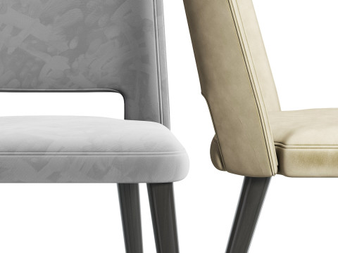 GallottiRadice Thea Chair 3D Model