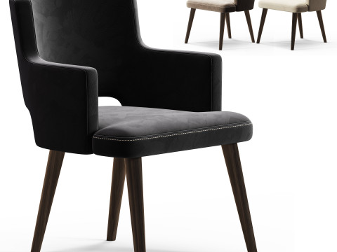 GallottiRadice Thea Queen Chair 3Dモデル