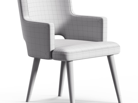 GallottiRadice Thea Queen Chair 3Dモデル