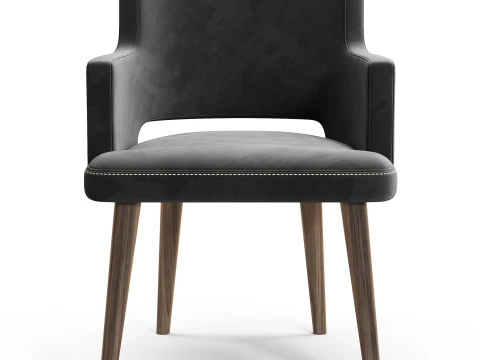 GallottiRadice Thea Queen Chair 3D Model