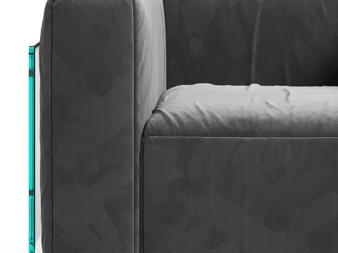 Glas Italia Crystal Lounge Armchair 3D Model