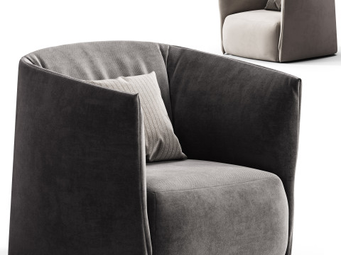 Poliform Santa Monica Armchair 3Dモデル