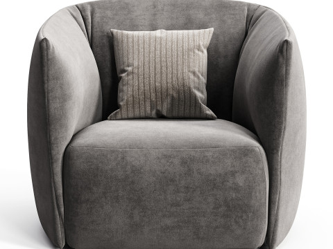 Poliform Santa Monica Armchair Modèle 3D