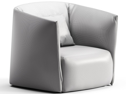 Poliform Santa Monica Armchair Modèle 3D