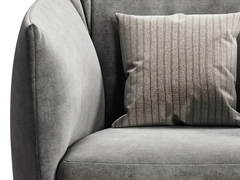 Poliform Santa Monica Armchair 3D Model