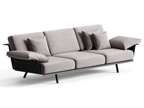 Arper Zinta Lounge Sofa 3D Model