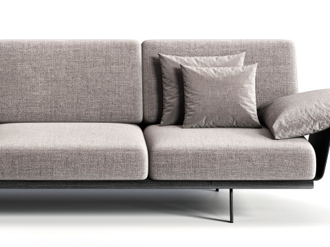 Arper Zinta Lounge Sofa 3D Model