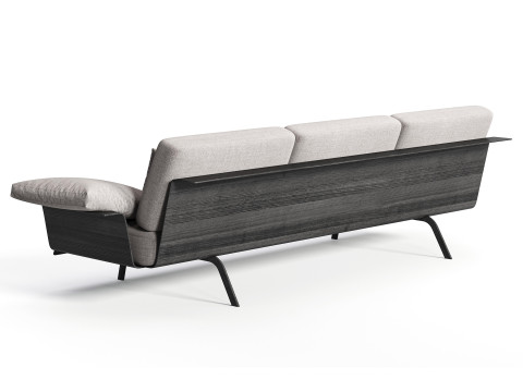 Arper Zinta Lounge Sofa 3D Model