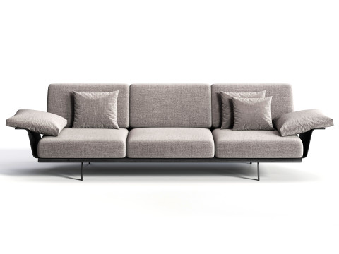 Arper Zinta Lounge Sofa 3D Model