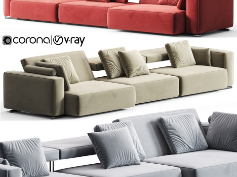 BB ITALIA Andy Sofa 3Dモデル