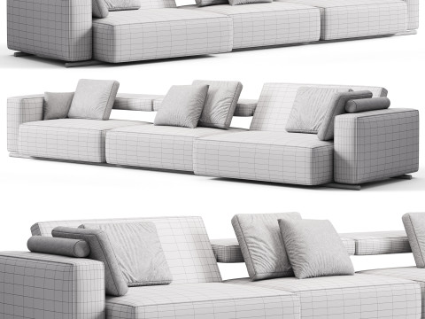BB ITALIA Andy Sofa 3D Model