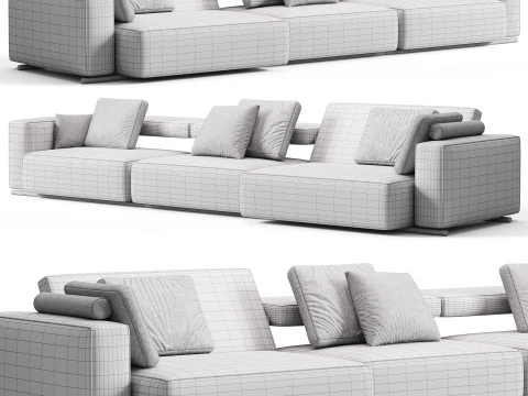 BB ITALIA Andy Sofa 3D Model