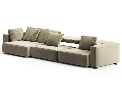BB ITALIA Andy Sofa 3D Model