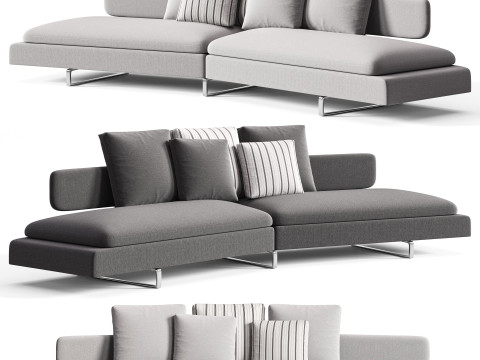 BB ITALIA Arne-II Sofa 3Dモデル