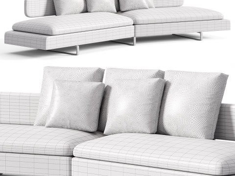 BB ITALIA Arne-II Sofa 3Dモデル
