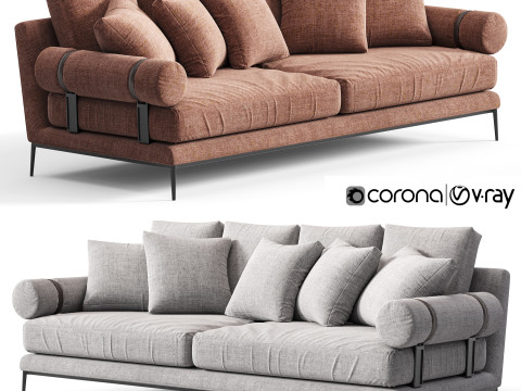 BB ITALIA Atoll Sofa 3D Model