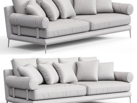 BB ITALIA Atoll Sofa 3D Model