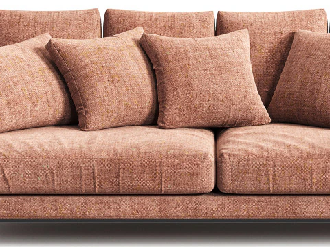 BB ITALIA Atoll Sofa 3D Model