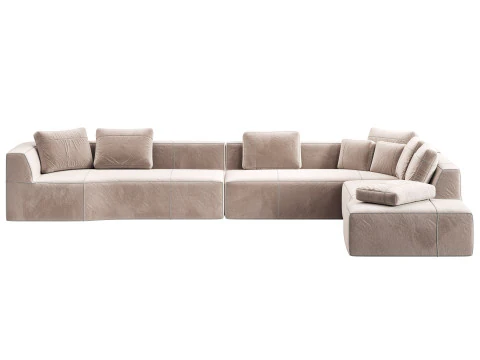 BB ITALIA Bend Sofa 3D Model