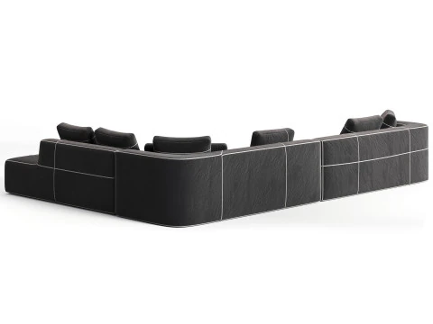 BB ITALIA Bend Sofa 3D Model