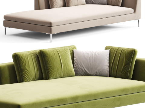 BB ITALIA Charles Sofa 3Dモデル