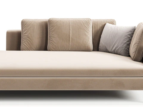 BB ITALIA Charles Sofa 3D Model