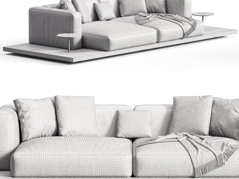 BB ITALIA Dock Sofa Modèle 3D