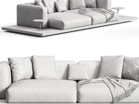 BB ITALIA Dock Sofa 3D Model